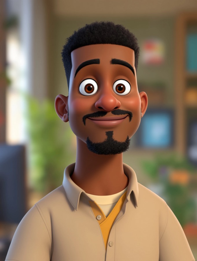 Nico Barrera, a synthetic analyst. A computer-generated portrait, not a photograph of a real person.